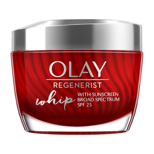 Olay Regenerist Whip Face Moisturizer Cream with Sunscreen SPF 25, 1.7 oz