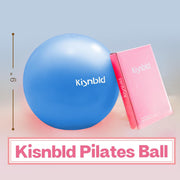 Small Exercise Ball, 9 Inch Mini Pilates Ball, Anti Burst and Slip Resistant Mini Yoga Ball for Stability, Fitness, Physical Therapy, Stretching & Core Strength Workout at Home Gym & Office