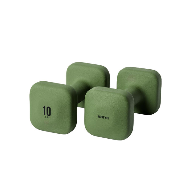 SafeGrip Dumbbells, Anti-Slip, Anti-Roll, Thick Handles, Free Weights, Square Dumbbells for Secure Workouts at Home, Weightlifting, and Personal Training