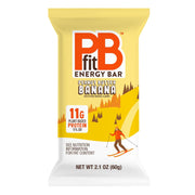 PBfit Peanut Butter Banana Energy Bars, 11g Protein, 5g Fiber, Gluten Free, Vegan, Plant-Based, Non-GMO, 2.1 Oz (Pack of 12)