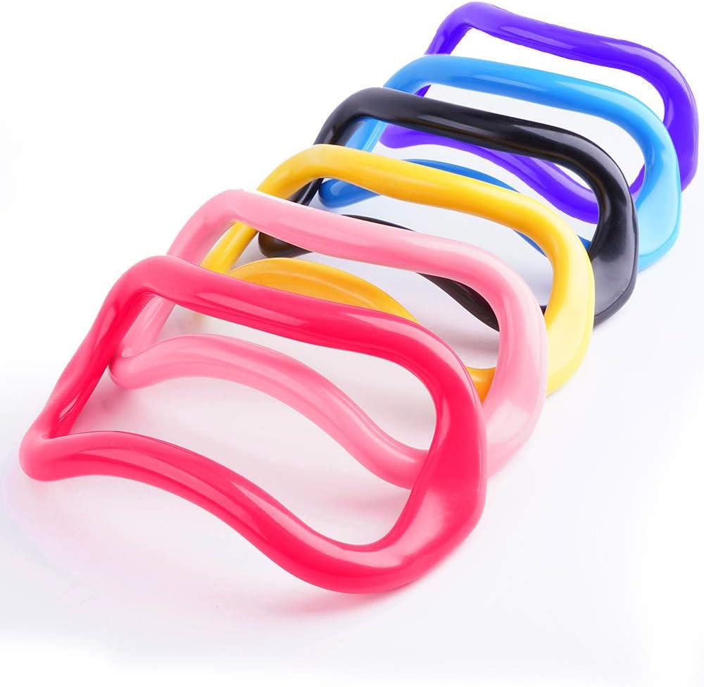 2pcs Yoga Circle Stretch Resistance Bodybuilding Pilates Ring Tools Workout Fitness