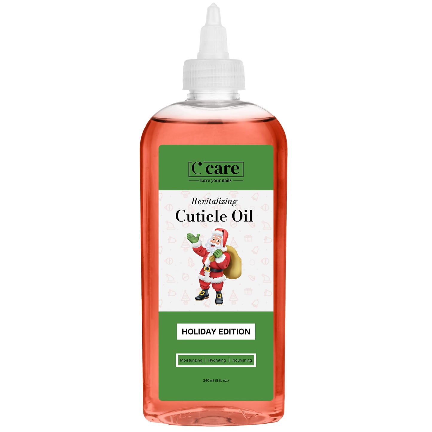 C CARE Sweet Almond Cuticle Oil For Nails - Repairs Cuticles Overnight - Moisturizes and Strengthens Nails and Cuticles - Dropper & Brush included - 2.5oz