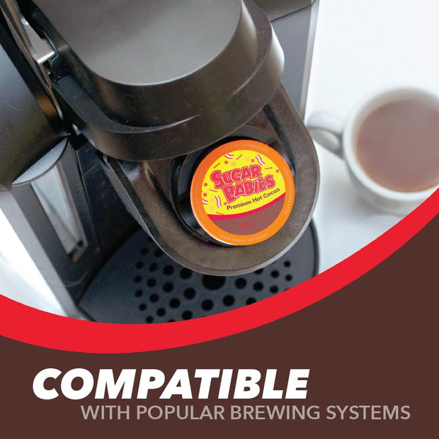 Junior Mints Hot Chocolate Pods, Mint Chocolate Flavor, Compatible with Keurig K-Cup Brewers, 40 Count - Chocolatey Peppermint Cocoa