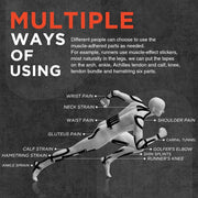 OK TAPE Synthetic Kinesiology Tape Precut Strips, Waterproof Kinesiology Athletic Tape for Joint & Muscle Support, Reflective and Durable Tape, 2in×16.4ft Roll 20PCS | Beige