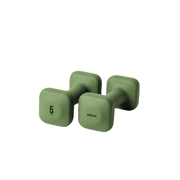 SafeGrip Dumbbells, Anti-Slip, Anti-Roll, Thick Handles, Free Weights, Square Dumbbells for Secure Workouts at Home, Weightlifting, and Personal Training