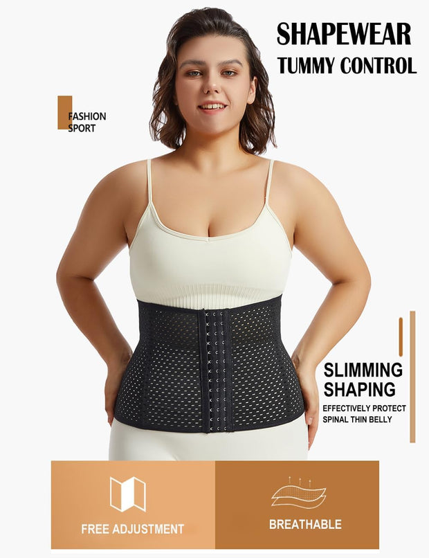 Waist Trainer for Women Belly Fat Shapewear Tummy Control Stomach Girdle Corset Working Out Cinchers Faja Body Shaper
