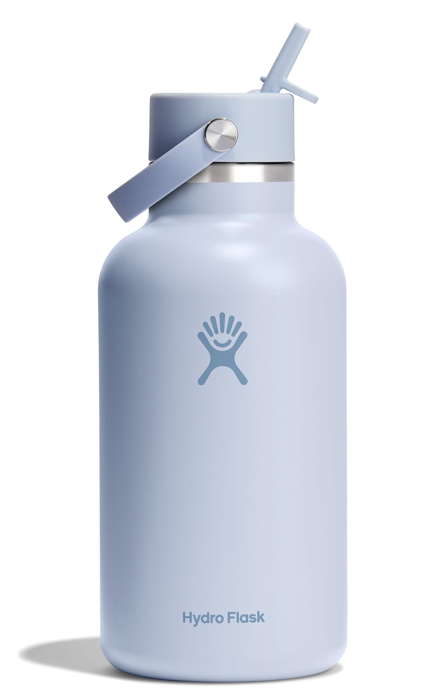 Hydro Flask 32 Oz Wide Flex Straw Cap Bottle - Insulated Stainless Steel - Wide Straw Lid, Non Spill, Leakproof in Jelly Pink