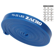 Zacro Resistance Bands, 6 Resistance Levels Pull Up Assistance Bands, Exercise Bands for Men&Women, Heavy Duty Resistance Band Set with Door Anchor, for Working Out, Muscle Training, Physical Therapy