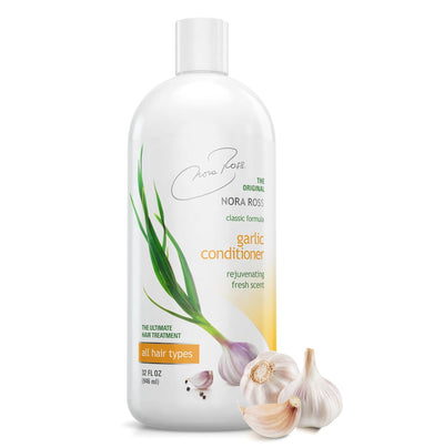 Nora Ross Garlic Extract Conditioner with Sesame Seed Oil – Deep Hair Conditioner for Dry, Damaged Hair – Paraben-Free Hydrating & Conditioning Treatment for Men & Women – 32oz