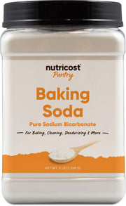 Nutricost Baking Soda (2 LBS) - For Baking, Cleaning, Deodorizing, and More (Pantry)