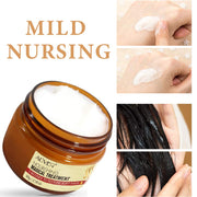 Magical Keratin Hair Treatment Oil, 2pcs Advanced Molecular Hair Roots Professtional Hair Conditioner, 5 Seconds to Restore Soft Hair, Deep Suitable for Dry & Damaged Hair-60ml