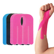 Kinesiology Tape for Wrist Precut, 12pc Waterproof & Breathable Bowling Wrist Tapes, Hypoallergenic Latex-Free Elastic Athletic Tape for Carpal Tunnel, Sports Joints Muscle Support.(Mix)