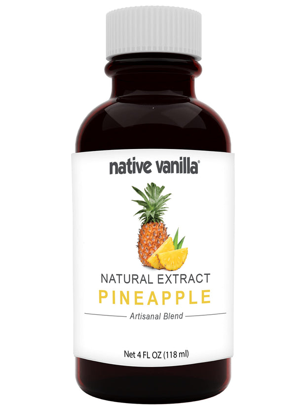 Native Vanilla - Pure Cherry Extract - 4 Fl Oz - Perfect for Cooking, Baking, and Dessert Crafting