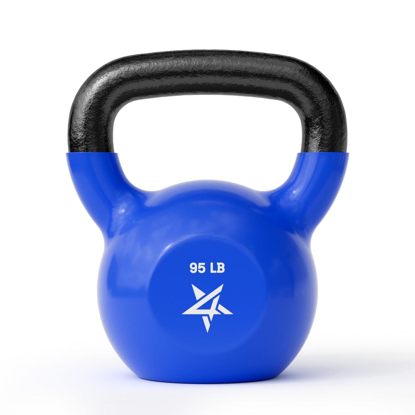 Yes4All 5-100 LB Kettlebells Vinyl Coated Cast Iron for Dumbbell Weights Exercises, Gym, Fitness, Full Body Workout Equipment Push up, Grip and Strength Training