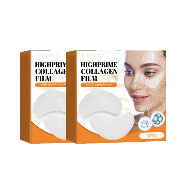 Collagmask - Collagen Film Mask, Collagen Film Face Mask, Collagen Soluble Film, Anti-Wrinkle Lifting Smooths Out Fine Lines And Wrinkles Firming (1box)