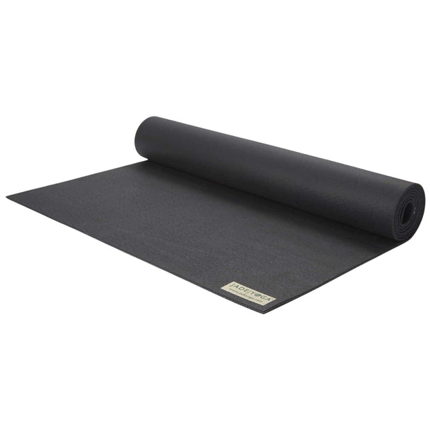 JadeYoga Harmony Yoga Mat - Durable & Thick Gym Fitness Mat, Non-Slip Natural Rubber Yoga Mat - Home Exercise & Stretching Mat, Workout Mat - Yoga, Pilates & Meditation for Women & Men