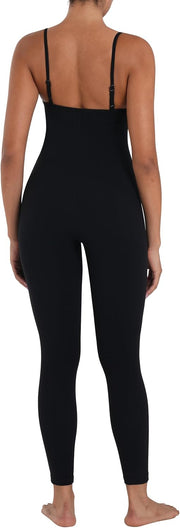 Sunzel Workout Jumpsuits for Women Adjustable Spaghetti Strap Leggings Bodysuit Square Neck Sleeveless One Piece Yoga Unitard