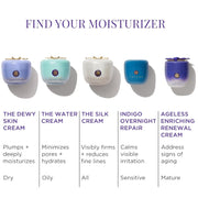 TATCHA Indigo Overnight Repair | Face Cream & Serum Treatment, Fragrance Free Night Cream, 50 ml | 1.7 oz