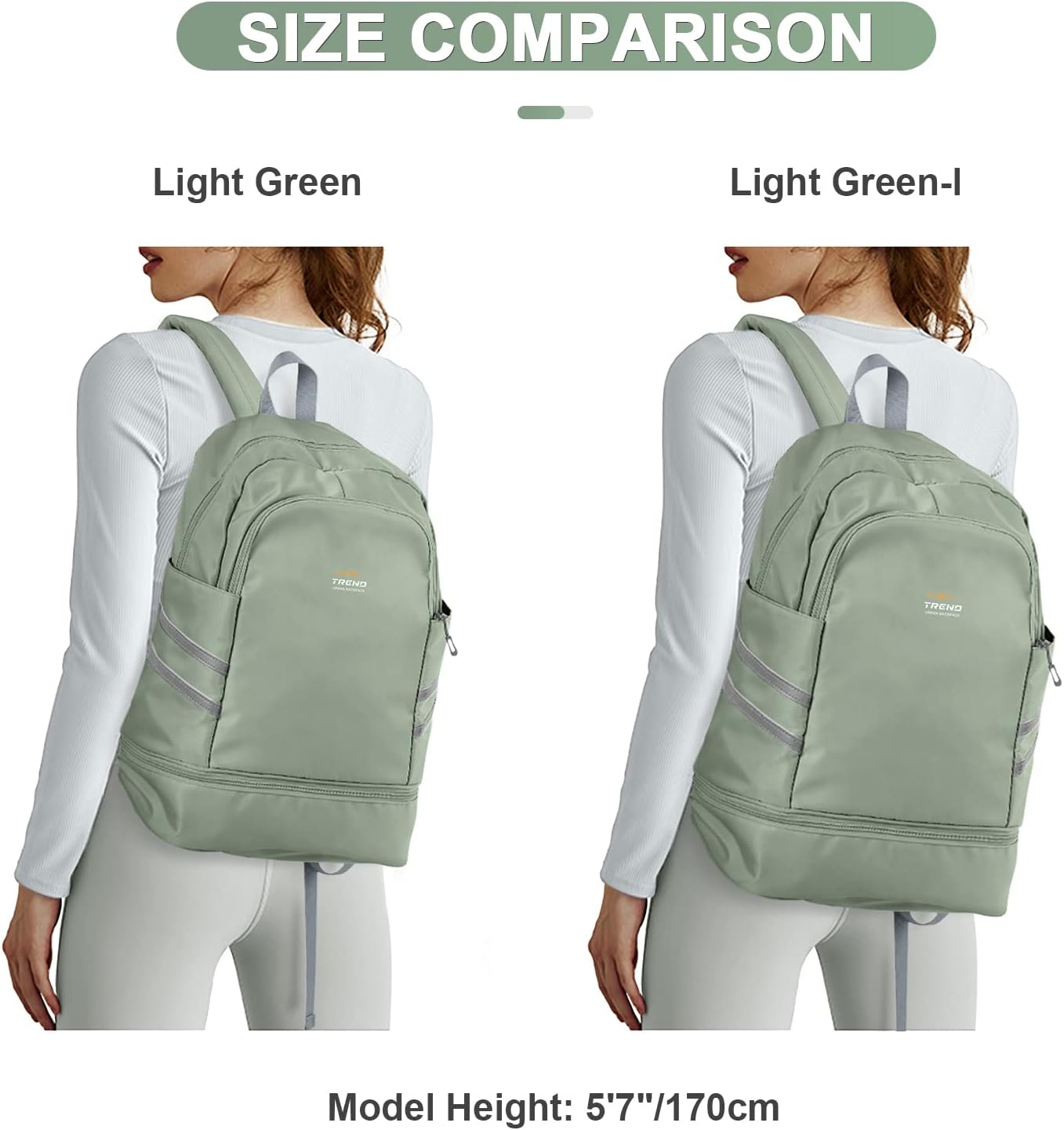 coofay Gym Backpack For Women Waterproof Backpack With Shoe Compartment Lightweight Travel Backpack Sports Backpacks Small Gym Bag