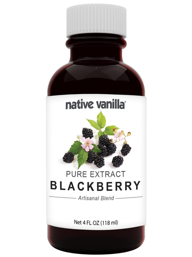 Native Vanilla - Pure Cherry Extract - 4 Fl Oz - Perfect for Cooking, Baking, and Dessert Crafting