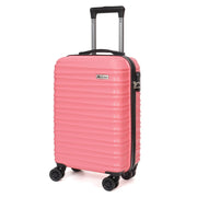 Luggage Set 3 Pieces (20/24/28) -Suitcase Set - Carry on Luggage with Wheels - Check-in Luggage - PC + ABS Durable Suitcase Rotating Silent Wheels Hardside Luggage with Spinner Wheels,3pcs (Pink)