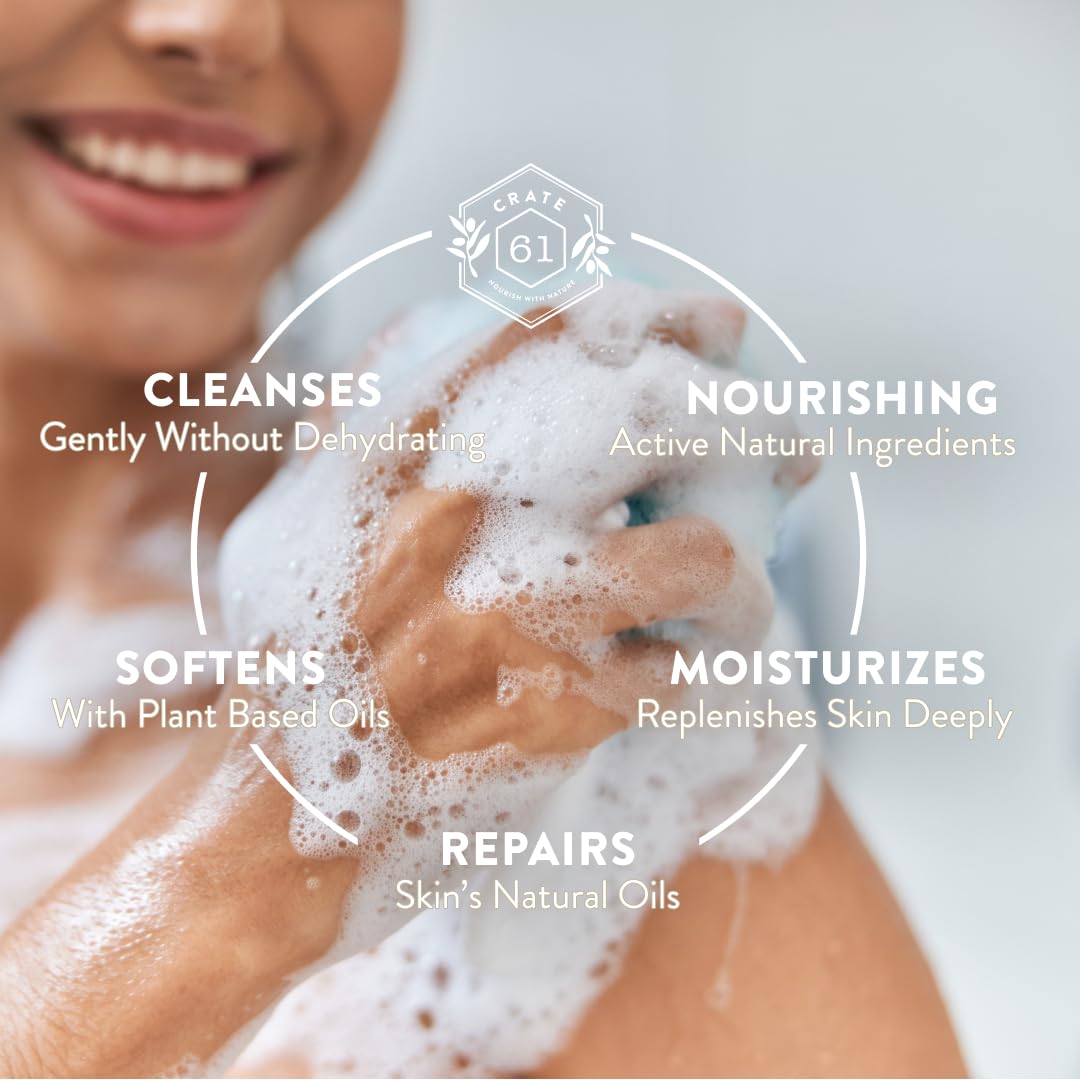 Handmade in Canada, Plant Based Cold Process Natural Bar Soap, With Premium Essential Oils, Dry Skin, Pack of 6 (Citrus)