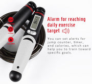 KYTO Smart Jump Rope, High Speed Jump Rope with Counter, Workout Jumping Rope with Steel Ball Bearings, Adjustable Length Speed Skipping Rope, Skipping Rope with App, Fitness Gifts for Adults, Kids