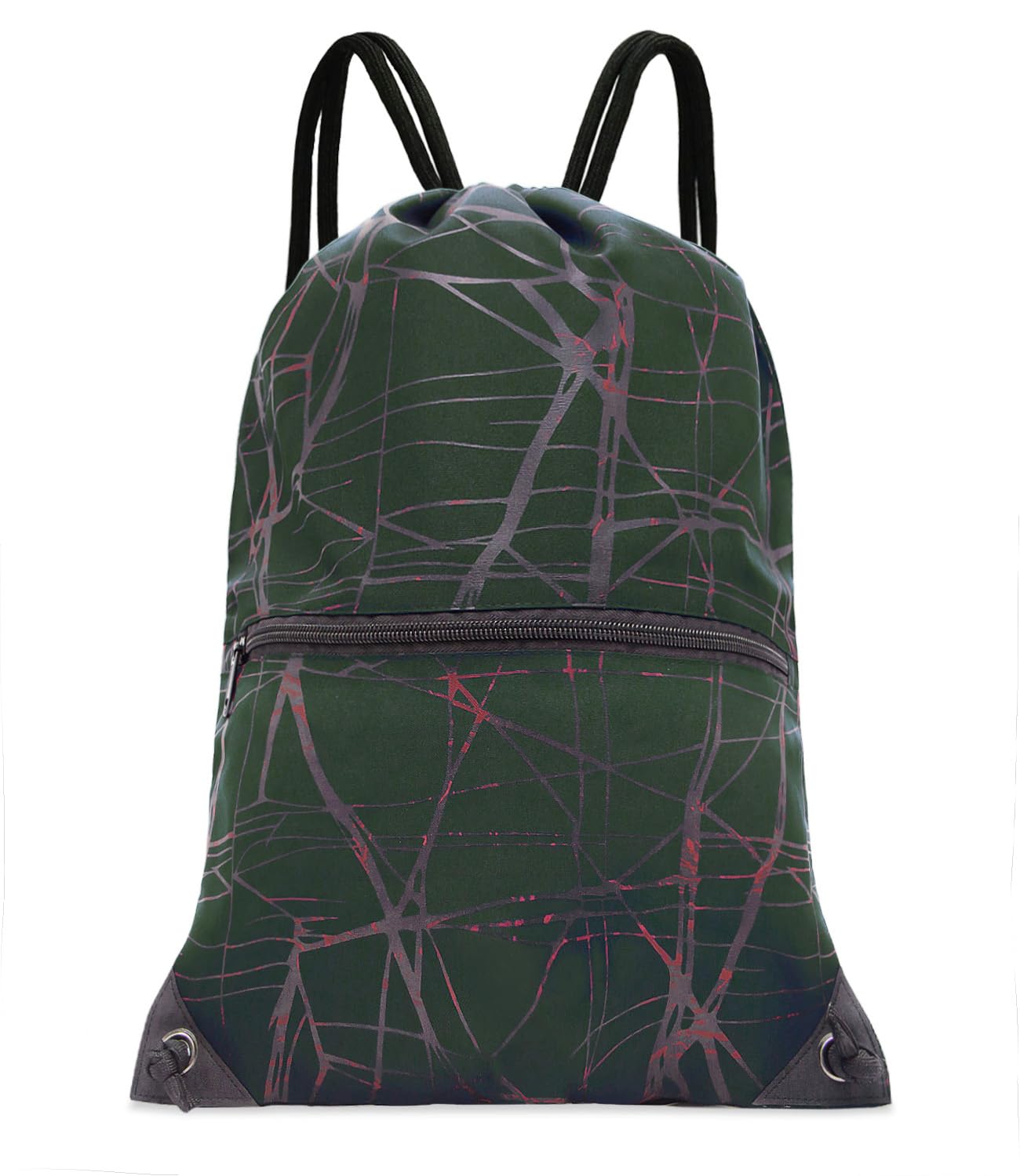HOLYLUCK Drawstring Backpack Bag Sport Gym Sackpack