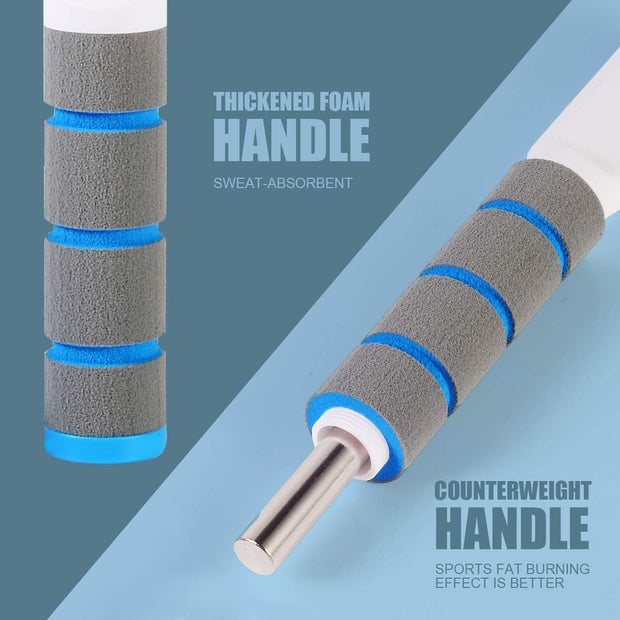 Jump Rope, Digital Weighted Handle Workout Jumping Rope with Calorie Counter for Training Fitness, Adjustable Exercise Speed Skipping Rope for Men, Women, Kids, Girls