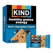 KIND Healthy Grains Energy Bars, Mixed Berry, 19g Whole Grains, Made with Super Grains, Gluten Free Snacks, 10 Ct Value Pack, 14.1oz