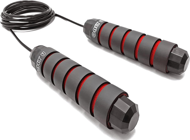 Jump Rope Workout Fitness Exercise Equipment Home Gym, Men Women and kids, Health,From Only U, (Multiple Colors)