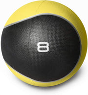 WF Athletic Supply Medicine & Exercise Ball - Durable Rubber & Consistent Weight Distribution; Comfort Textured Grip for Strength, Balance & Core Training, Multiple Choices Available