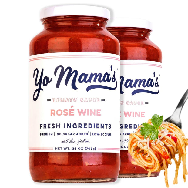 Yo Mama's Foods Keto Marinara Pasta Sauce - (3) 12.5 Ounce Jars - No Sugar Added, Low Carb, Low Sodium, Gluten Free, Paleo Friendly, and Made with Fresh, Non-GMO Tomatoes