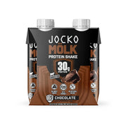 Jocko-Fuel Protein Shake, 2 Box with 4 Bottle - Ready to Drink, Grass-Fed Whey, No Artificial Sweeteners, Keto-Friendly, Low-Carb, High-Protein, Meal Replacement, Recovery, Fitness (11 Fl Oz, Chocolate)