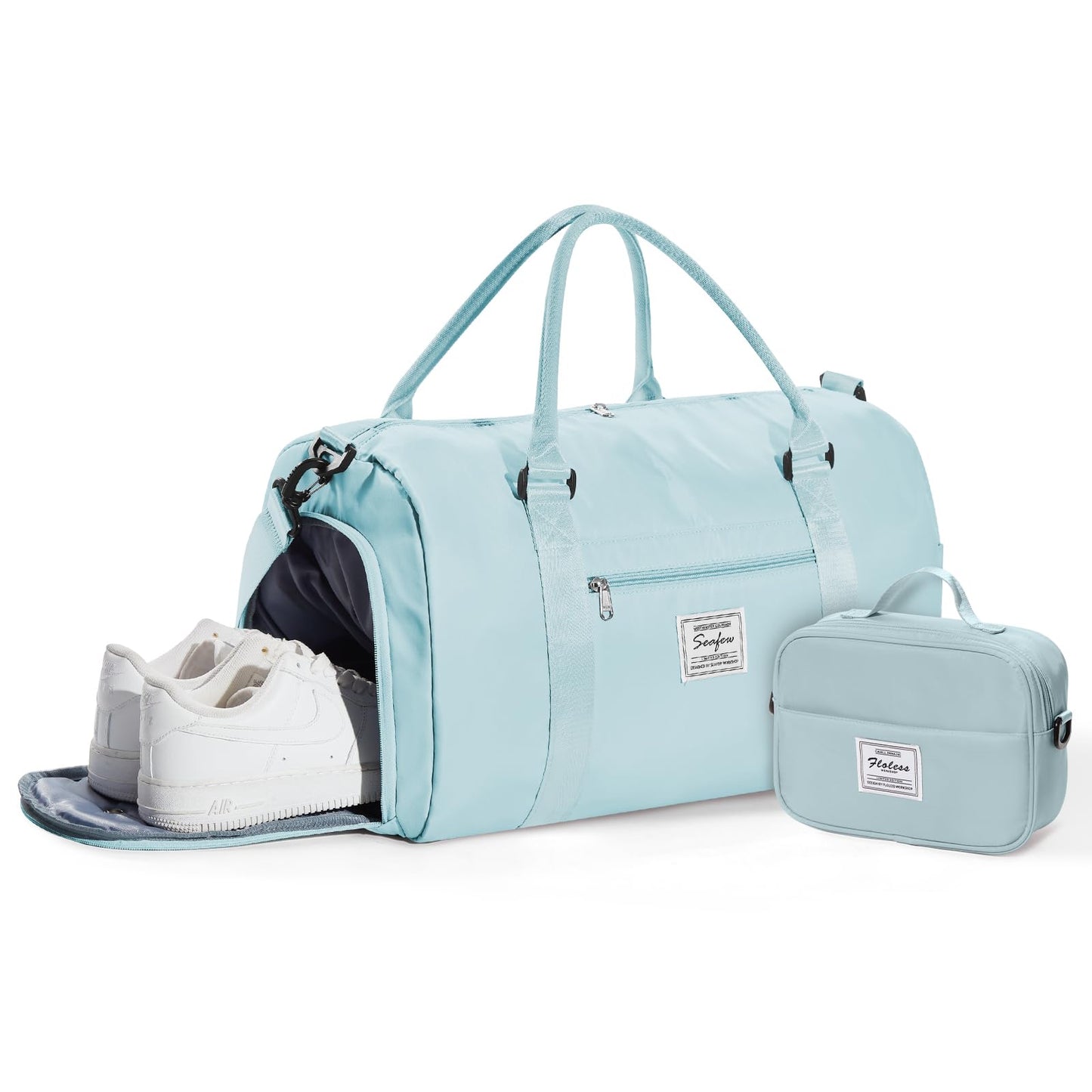 Gym Bag Womens,Travel Duffel Carry on Bag Sport Tote Bag Weekend Overnight Bag