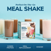 WonderSlim Meal Replacement Shake, Chocolate Cream, 15g Protein, 24 Vitamins & Minerals, Gluten Free (7ct)