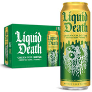 Liquid Death Iced Tea Variety Pack, 12-Pack (12 oz Cans), Low Calorie, Low Caffeine, No Artificial Sweeteners, B12 & B6 Vitamins, 4 Flavors: Dead Billionaire, Rest in Peach, Sweet Reaper, Blueberry Buzzsaw