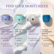 TATCHA The Dewy Skin Cream | Rich Face Cream to Hydrate, Plump and Protect Dry and Combo Skin | 10 ml / 0.34 oz