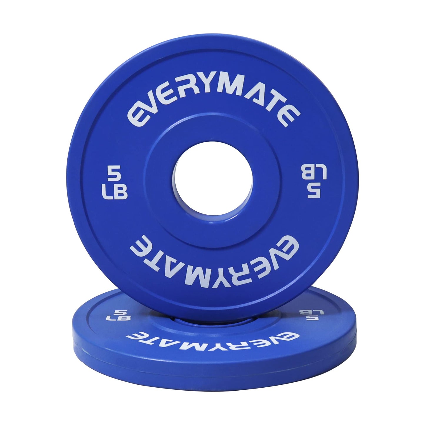 Change Weight Plates 1.25LB 2.5LB 5LB Set Fractional Plate Olympic Bumper Plates for Cross Training Bumper Weight Plates Steel Insert Strength Training Weight Plates