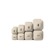 SafeGrip Dumbbells, Anti-Slip, Anti-Roll, Thick Handles, Free Weights, Square Dumbbells for Secure Workouts at Home, Weightlifting, and Personal Training