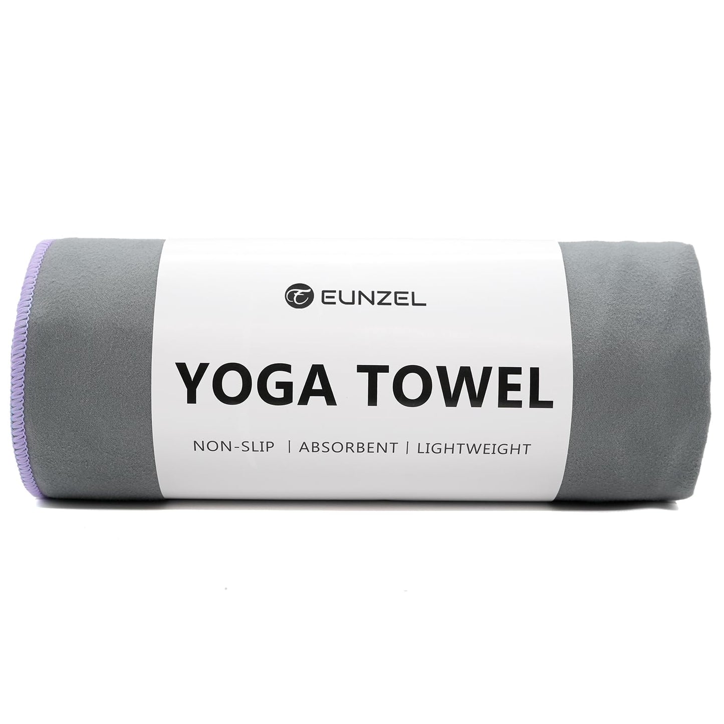 Eunzel Hot Yoga Towel Non-Slip Yoga Mat Towel Ultra-Absorbent Microfiber Towel for Hot Yoga, Pilates，Bikram and Workout 26.5"x 72"