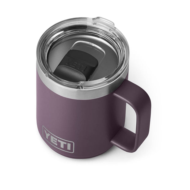 YETI Rambler 10 oz Stackable Mug, Vacuum Insulated, Stainless Steel with MagSlider Lid, Stainless