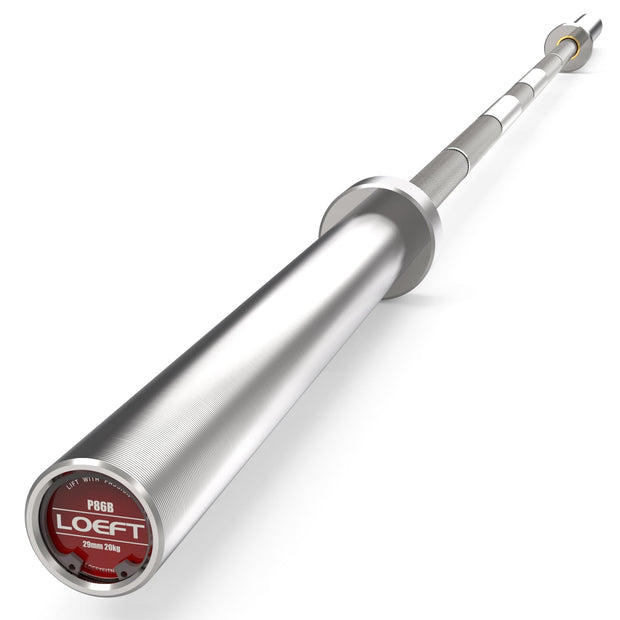 Professional Powerlifting Barbell, 7ft 20KG 29MM Olympic Powerlifting Barbell with Aggressive Knurling, 2000 lbs Capacity 205K PSI Weight Bar Fit 2" Plates for Bench, Squat, and Deadlift