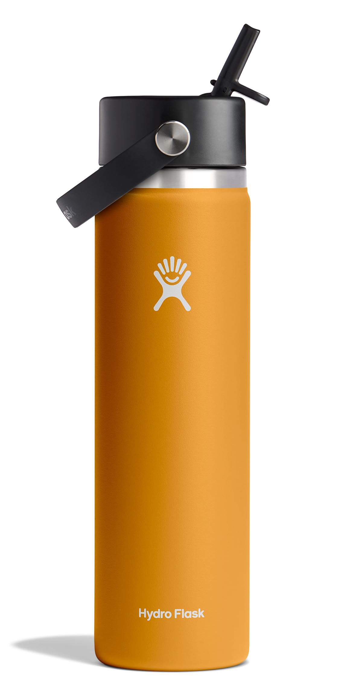 Hydro Flask 32 Oz Wide Flex Straw Cap Bottle - Insulated Stainless Steel - Wide Straw Lid, Non Spill, Leakproof in Jelly Pink