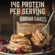 Kodiak Cakes Power Cakes Variety Pack - Protein Pancake Mix Just Add Water - 100% Whole Grain Flapjack and Protein Waffle Mix - Buttermilk (2, 20oz) and Chocolate Chip (1, 18oz) Pancake Mix Bulk