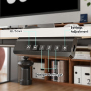 STARY Electric Standing Desk Adjustable Height Sit Stand Home Office Desk with Splice Board