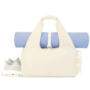 sportsnew Yoga Gym Bags for Women with Shoes Compartment & Wet Dry Storage Pockets & Adjustable Yoga Mat Holder, Patent Pending