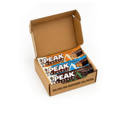 PEAK PROTEIN BARS - Chocolate Peanut Butter Crunch - Natural - Grass-Fed Whey - 20G Protein - Non-GMO - Gluten Free (12 Bars)