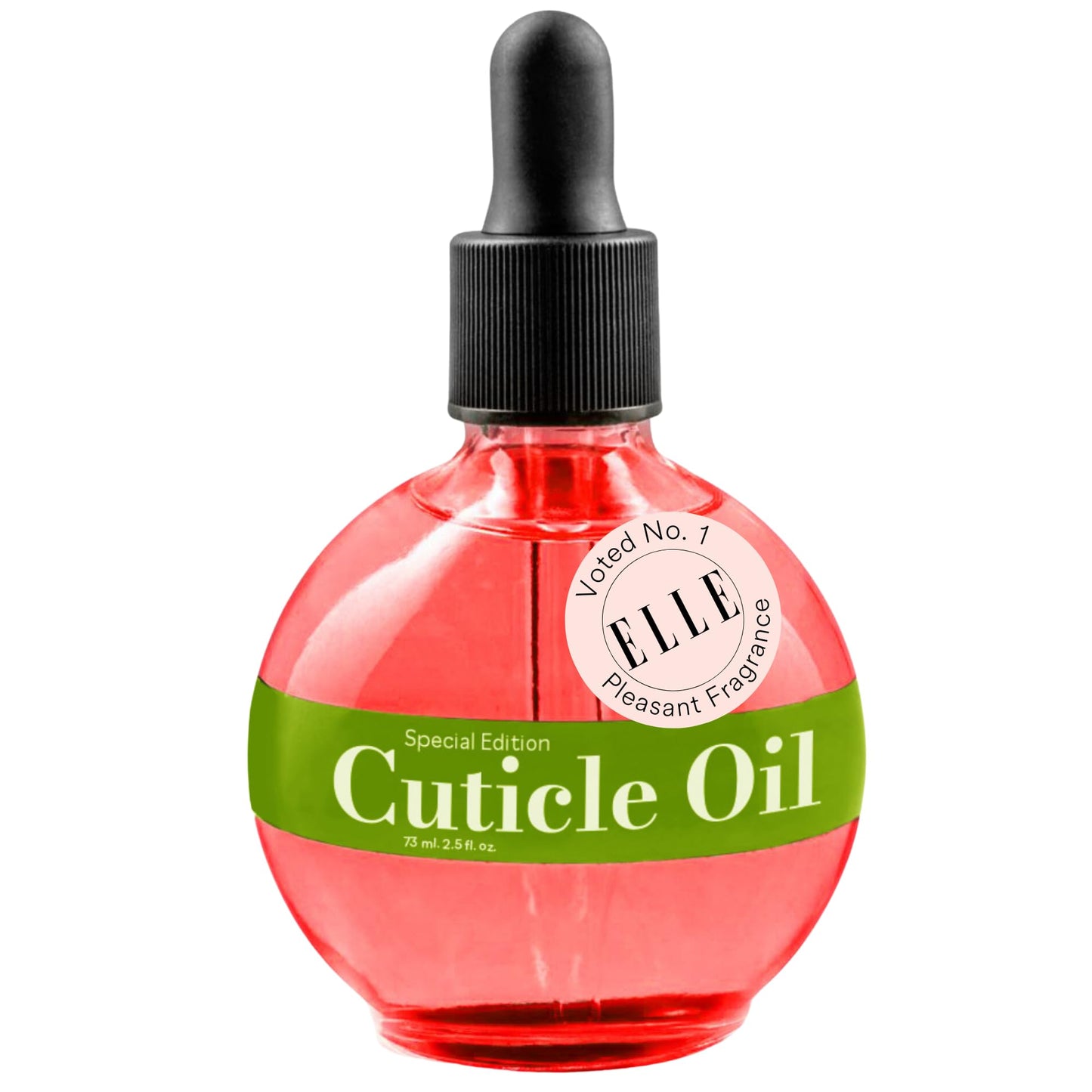 C CARE Sweet Almond Cuticle Oil For Nails - Repairs Cuticles Overnight - Moisturizes and Strengthens Nails and Cuticles - Dropper & Brush included - 2.5oz