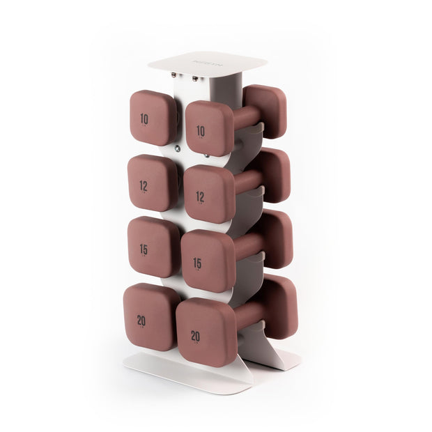 SafeGrip Dumbbells, Anti-Slip, Anti-Roll, Thick Handles, Free Weights, Square Dumbbells for Secure Workouts at Home, Weightlifting, and Personal Training